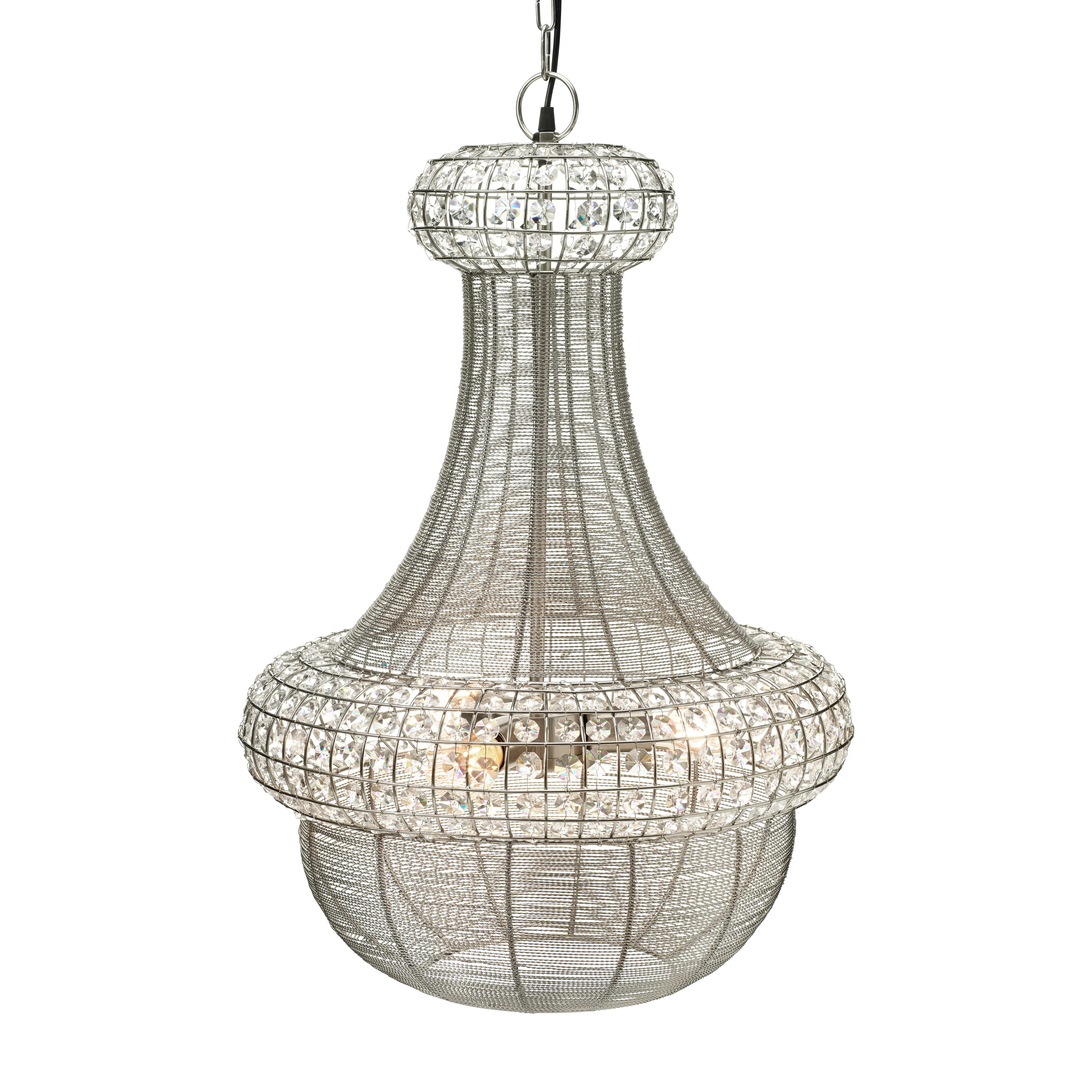 Plafoniera Saba 51 cm.jh{font-size:18px}argento