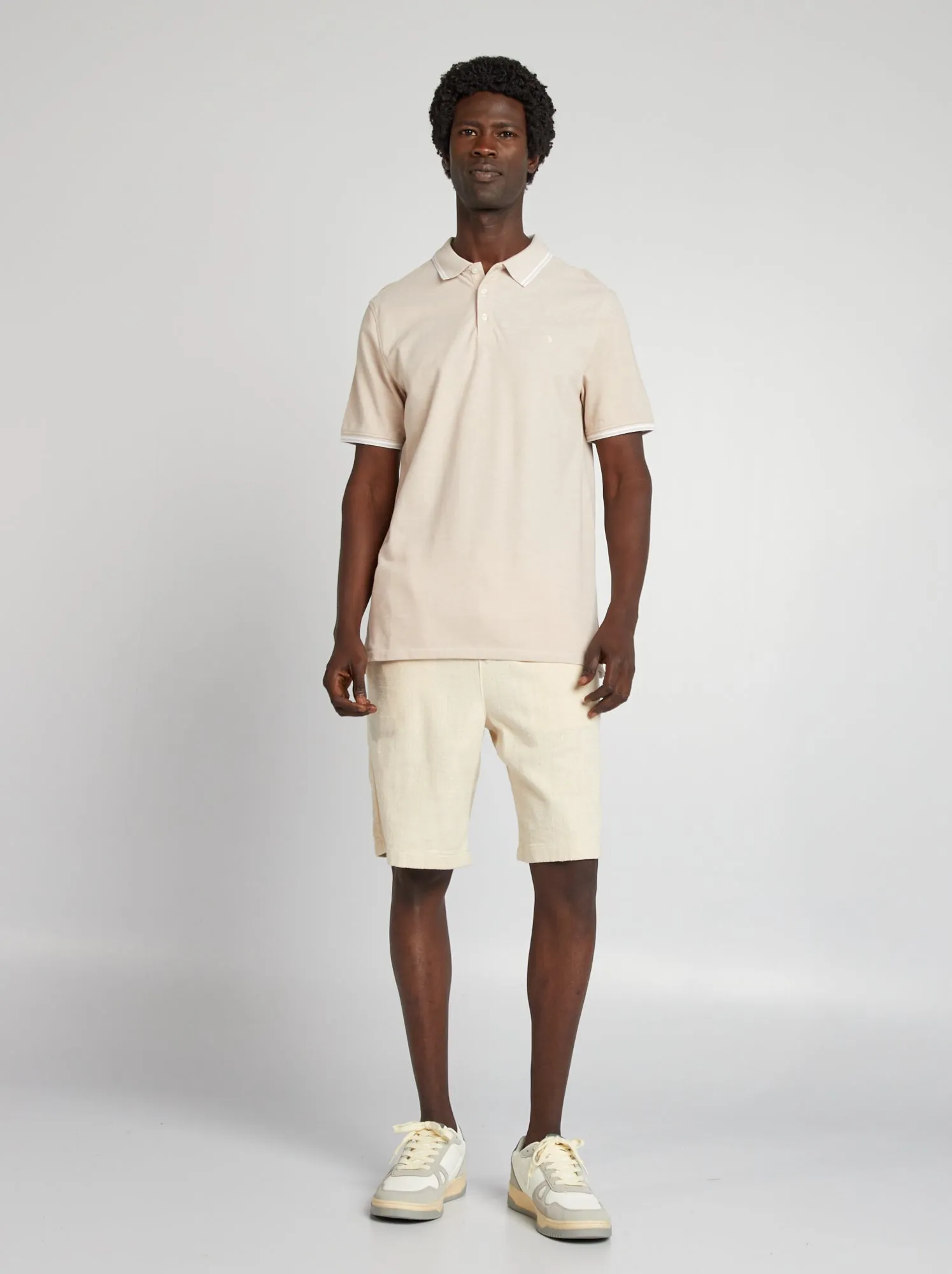 Polo a maniche corte Regular fit - BEIGE