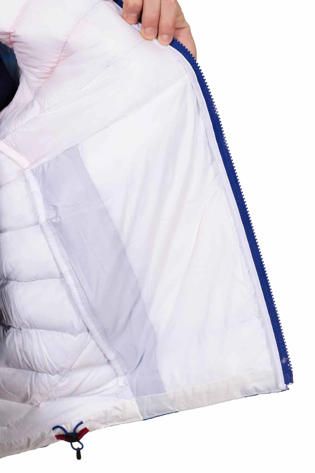 POLO RALPH LAUREN Piumino uomo con logo grafico colorblock