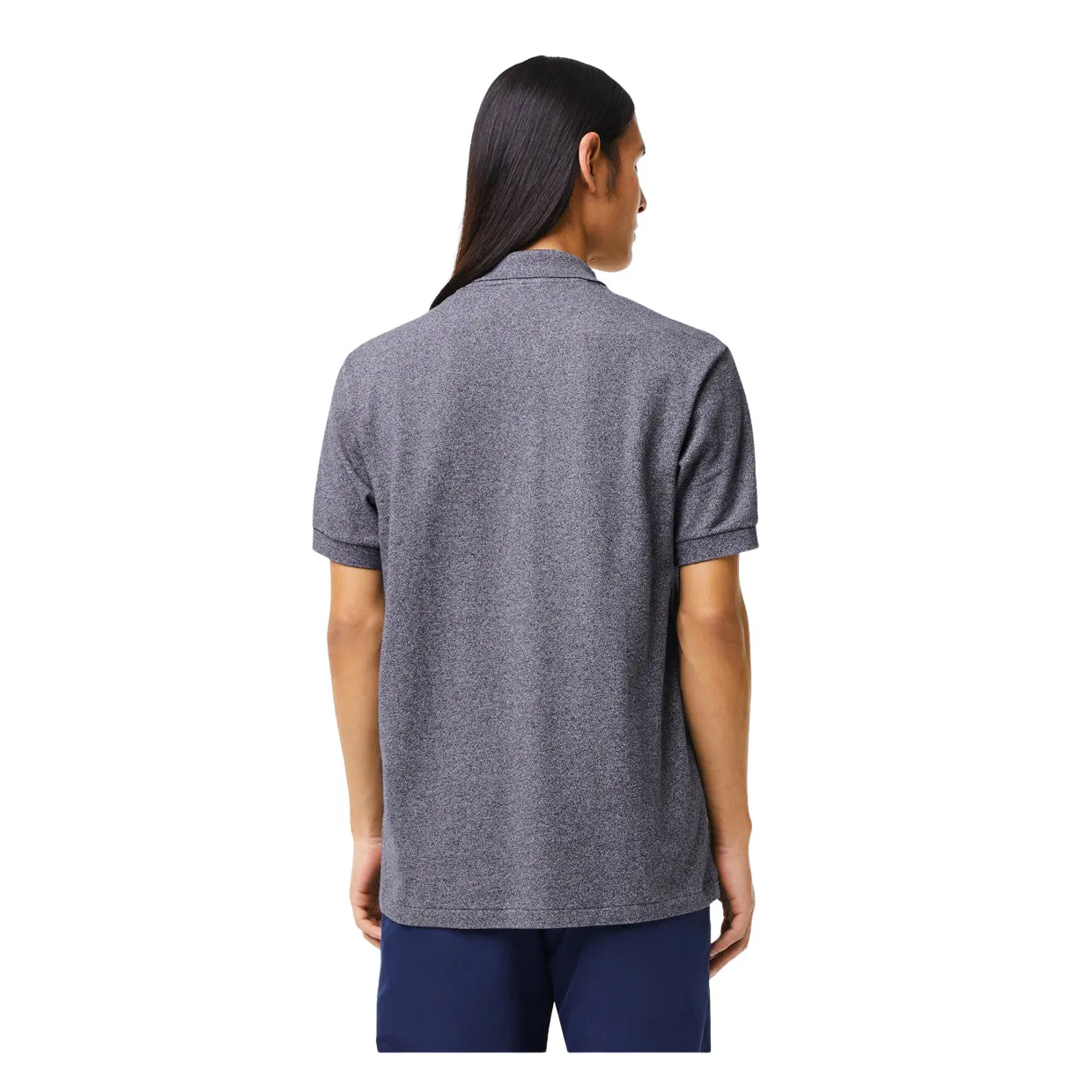 Polo Uomo Lacoste Classic Fit Grigio Chine (E8G)