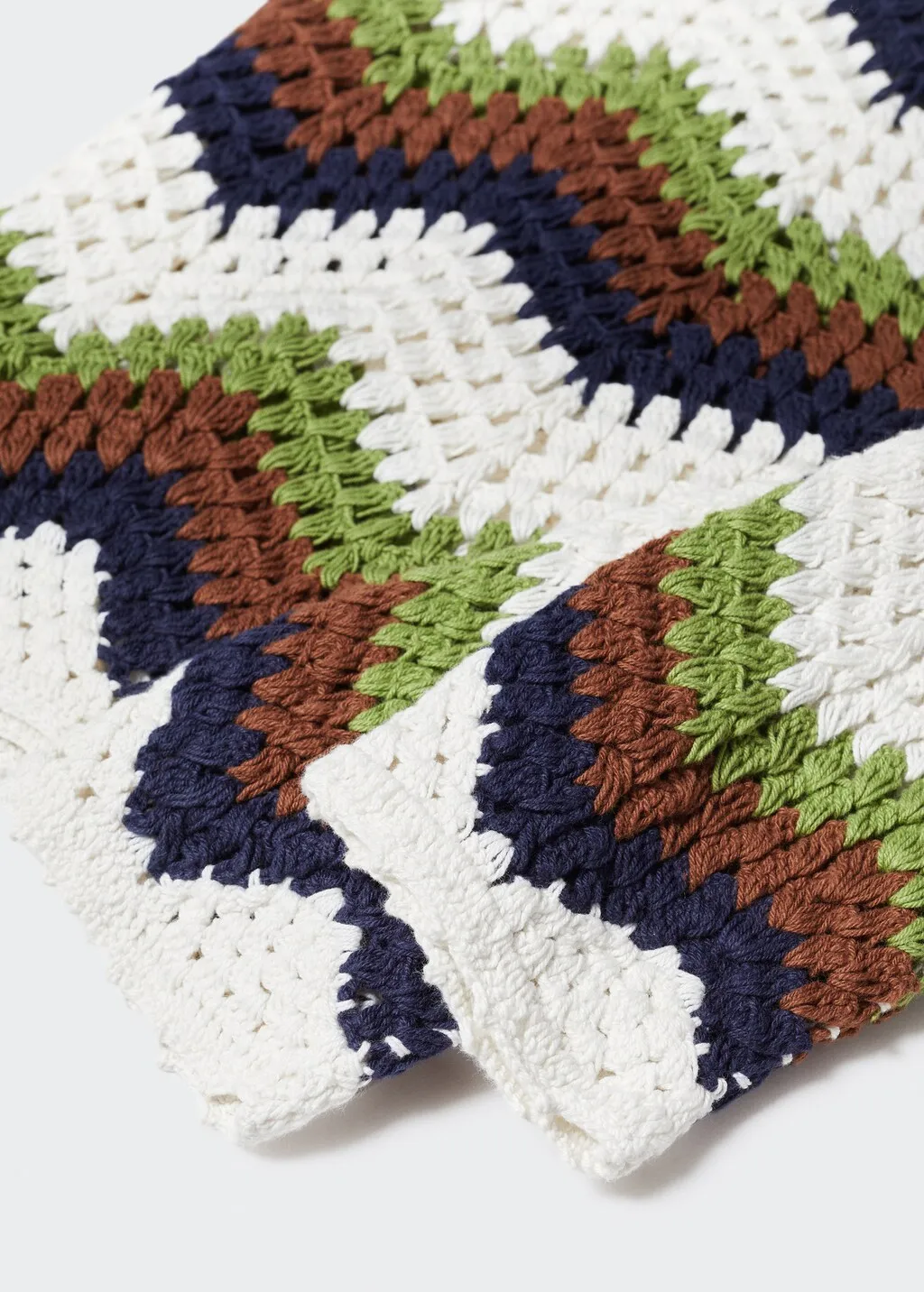 Pullover cotone crochet