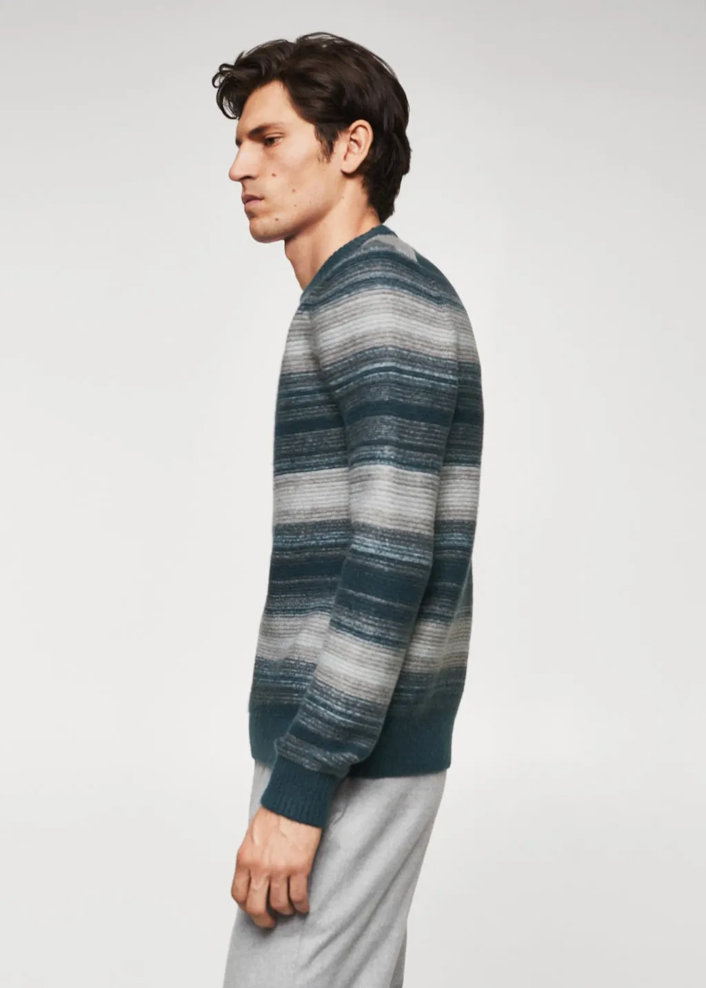 Pullover sfumato texture