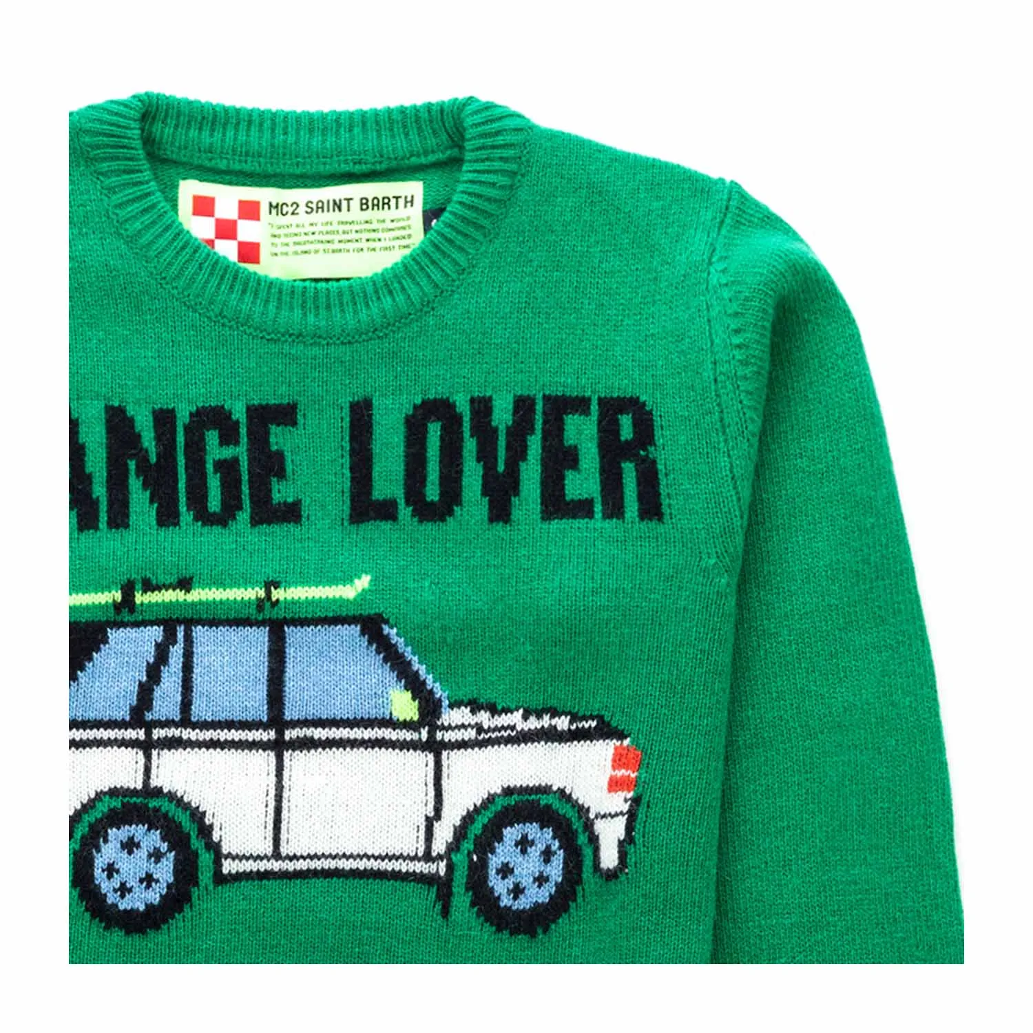 Pullover Verde Bambino