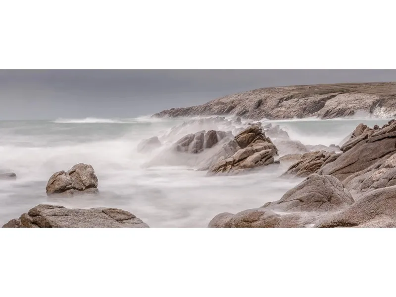 Quadro in vetro Troubled waters 50 cm x 125 cm