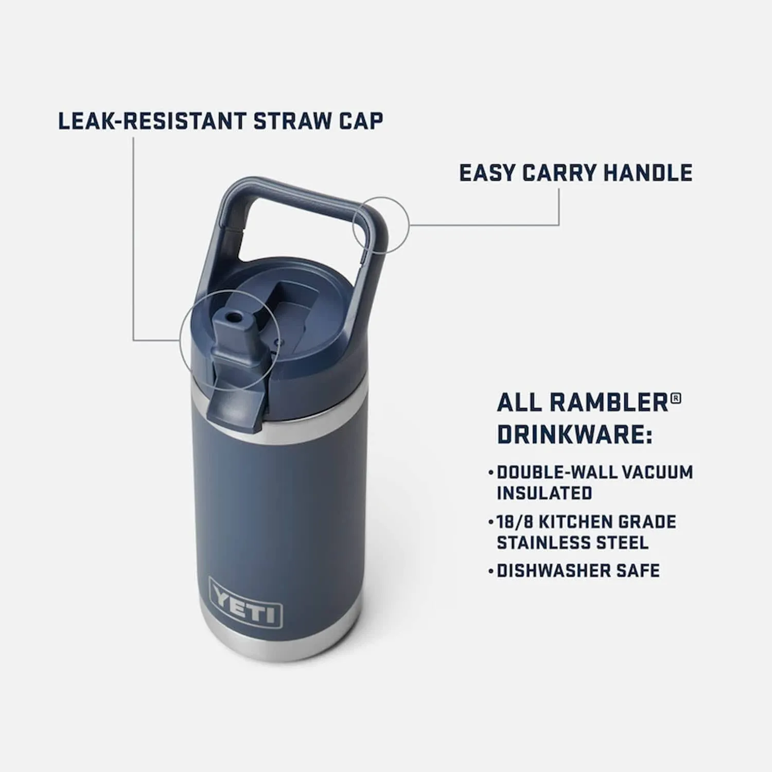 RAMBLER JR 12 OZ KIDS BOTTLE