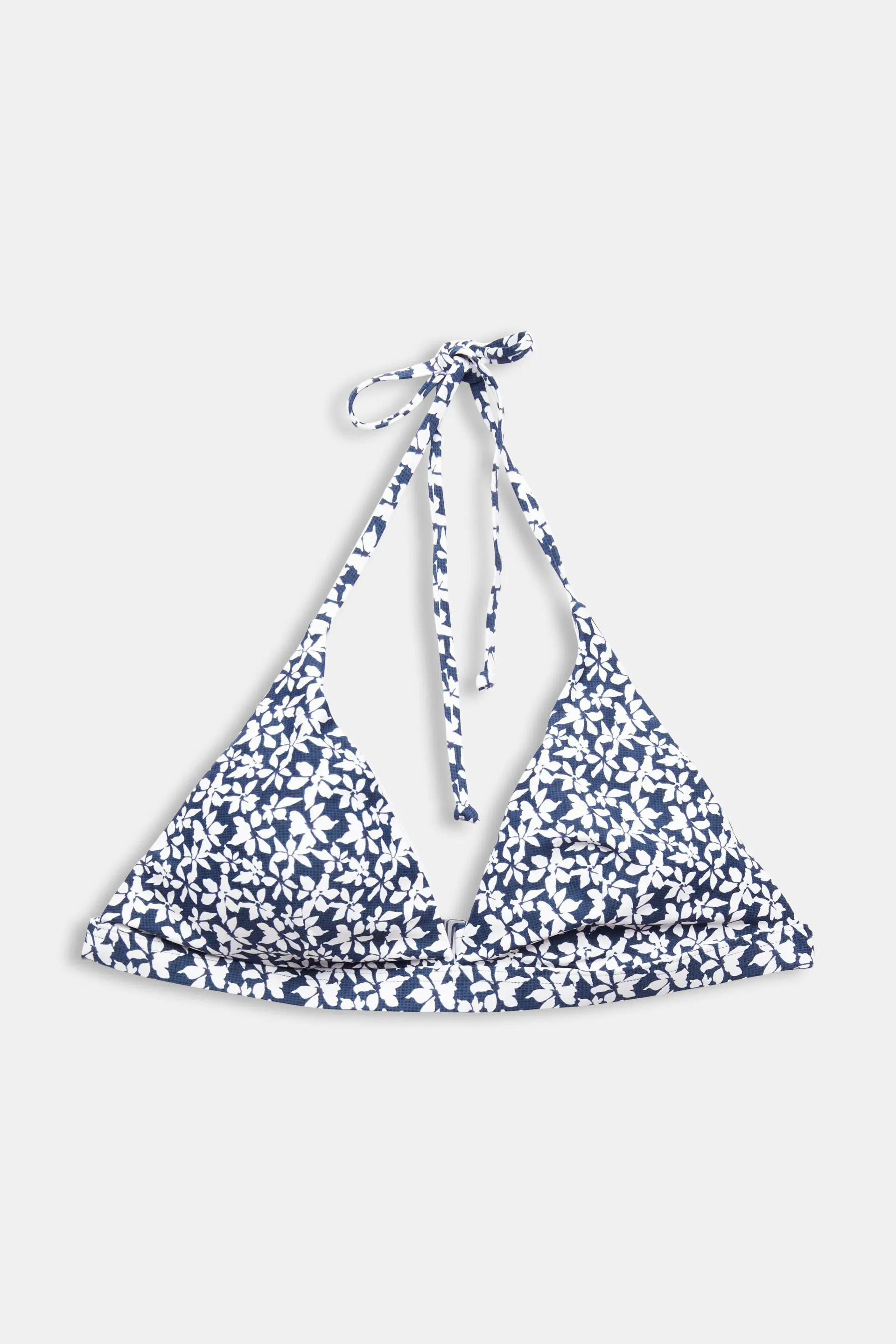 Reggiseno da bikini imbottito e con allacciatura al collo