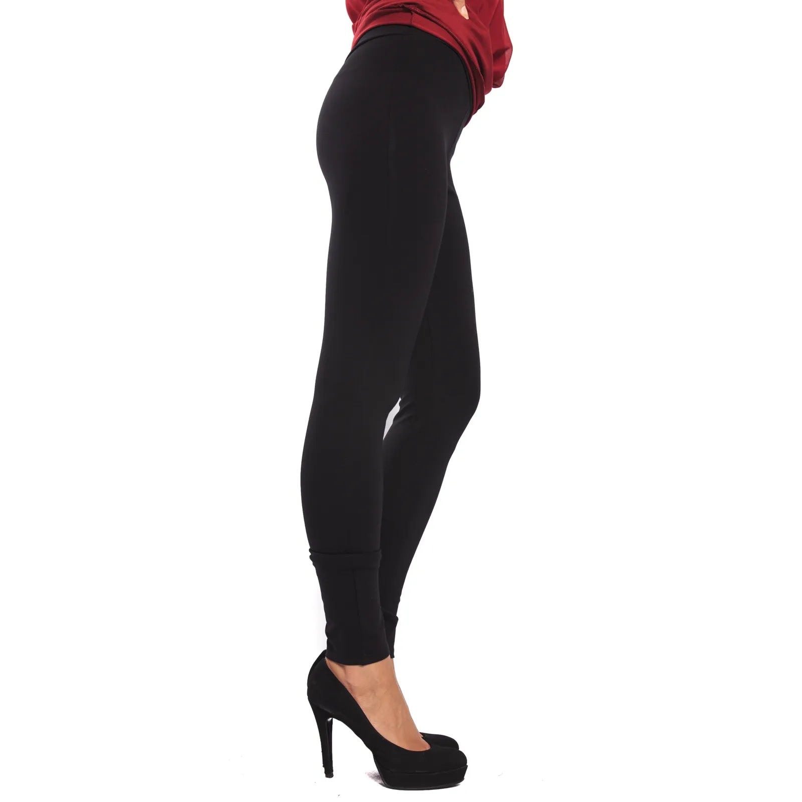 RINASCIMENTO Pantalone leggings slim fit NERO Art. CFC0069513003