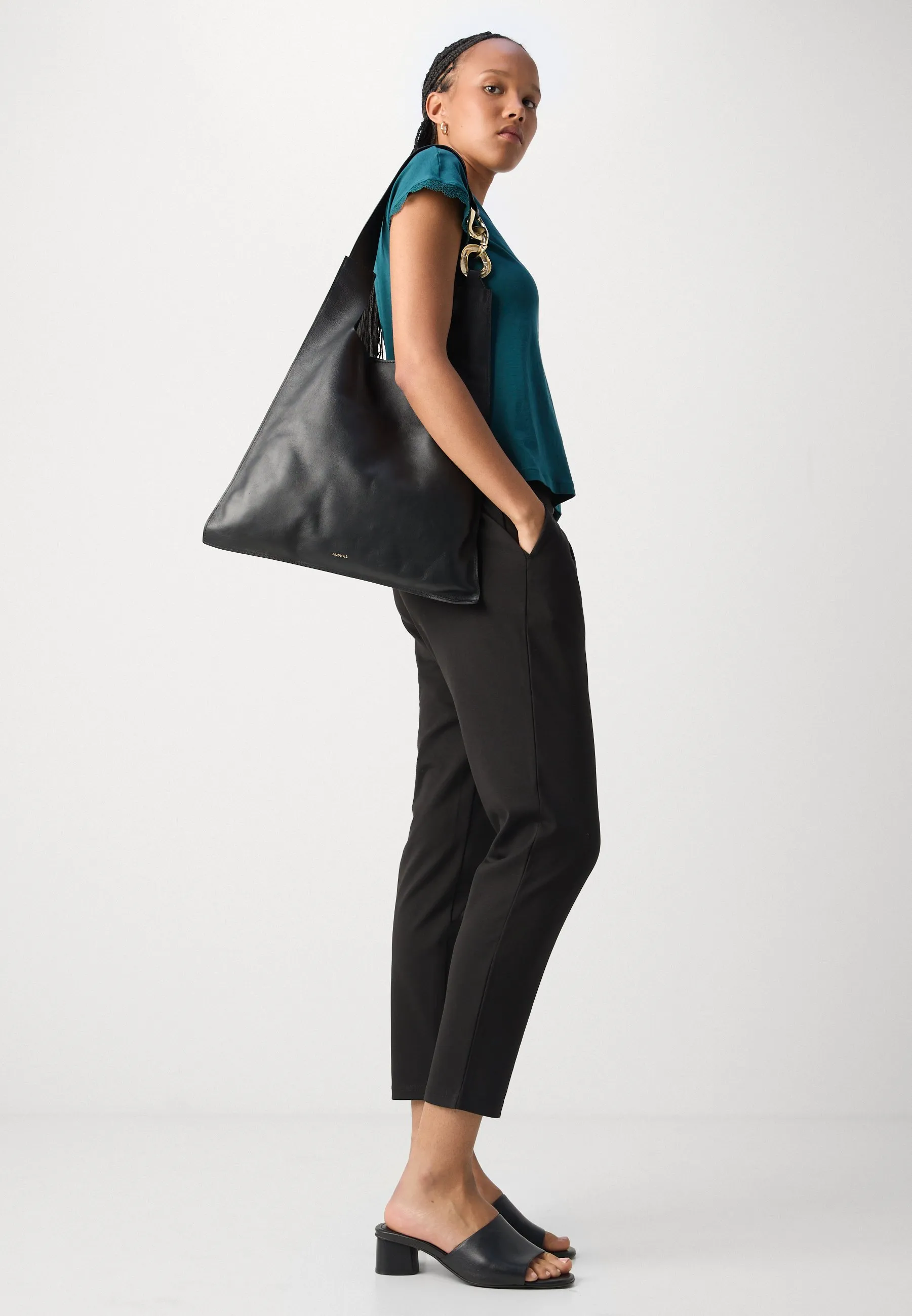 RIZETTA CROP PANTS - Pantaloni