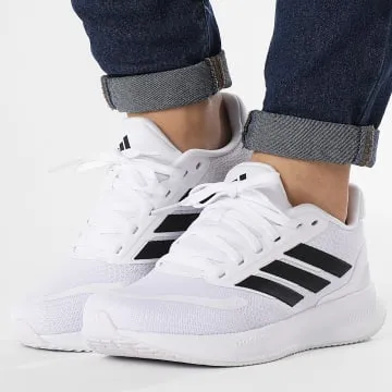 Runfalcon 5 J IE8593 Cloud White Core Black Scarpe da ginnastica da donna