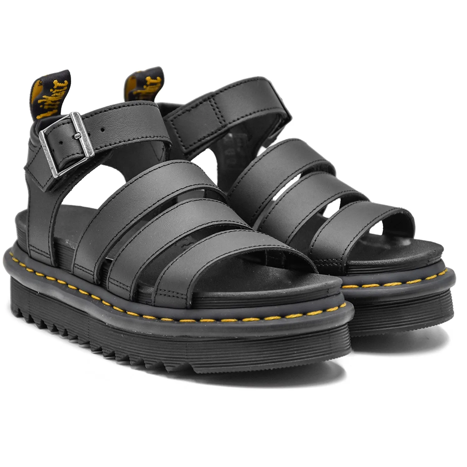 Sandali Dr. Martens Nero Blaire Restyling A Tutto Volume Donna