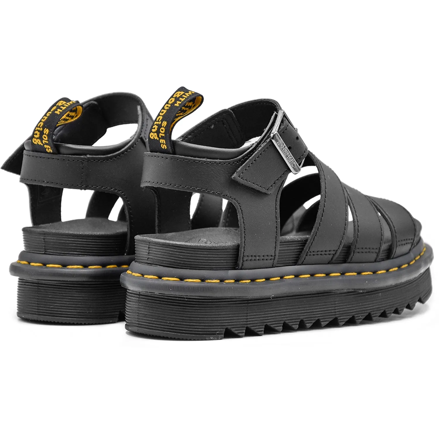 Sandali Dr. Martens Nero Blaire Restyling A Tutto Volume Donna