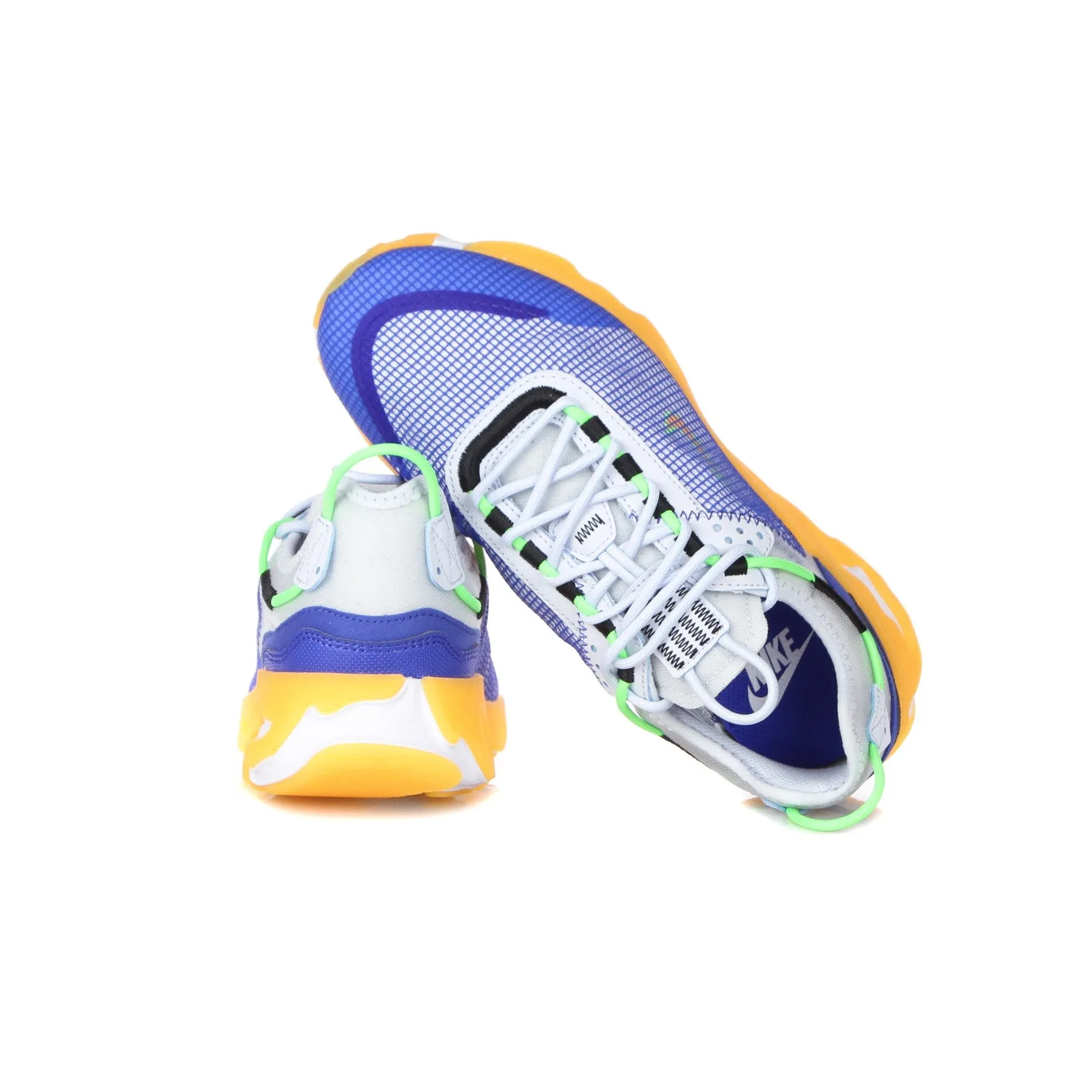 Scarpa Bassa Uomo React Live Premium Football Grey/laser Orange/hyper Royal