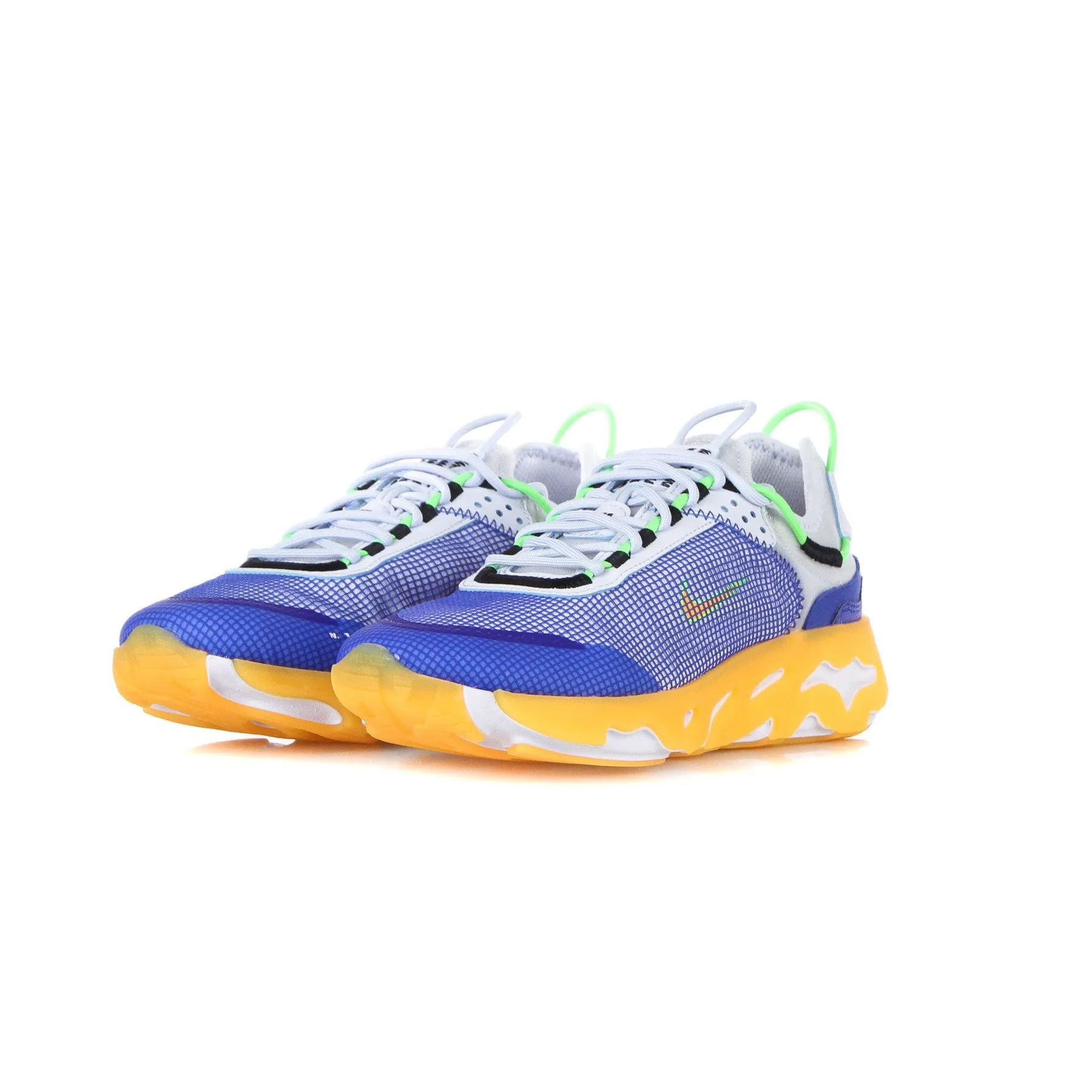 Scarpa Bassa Uomo React Live Premium Football Grey/laser Orange/hyper Royal