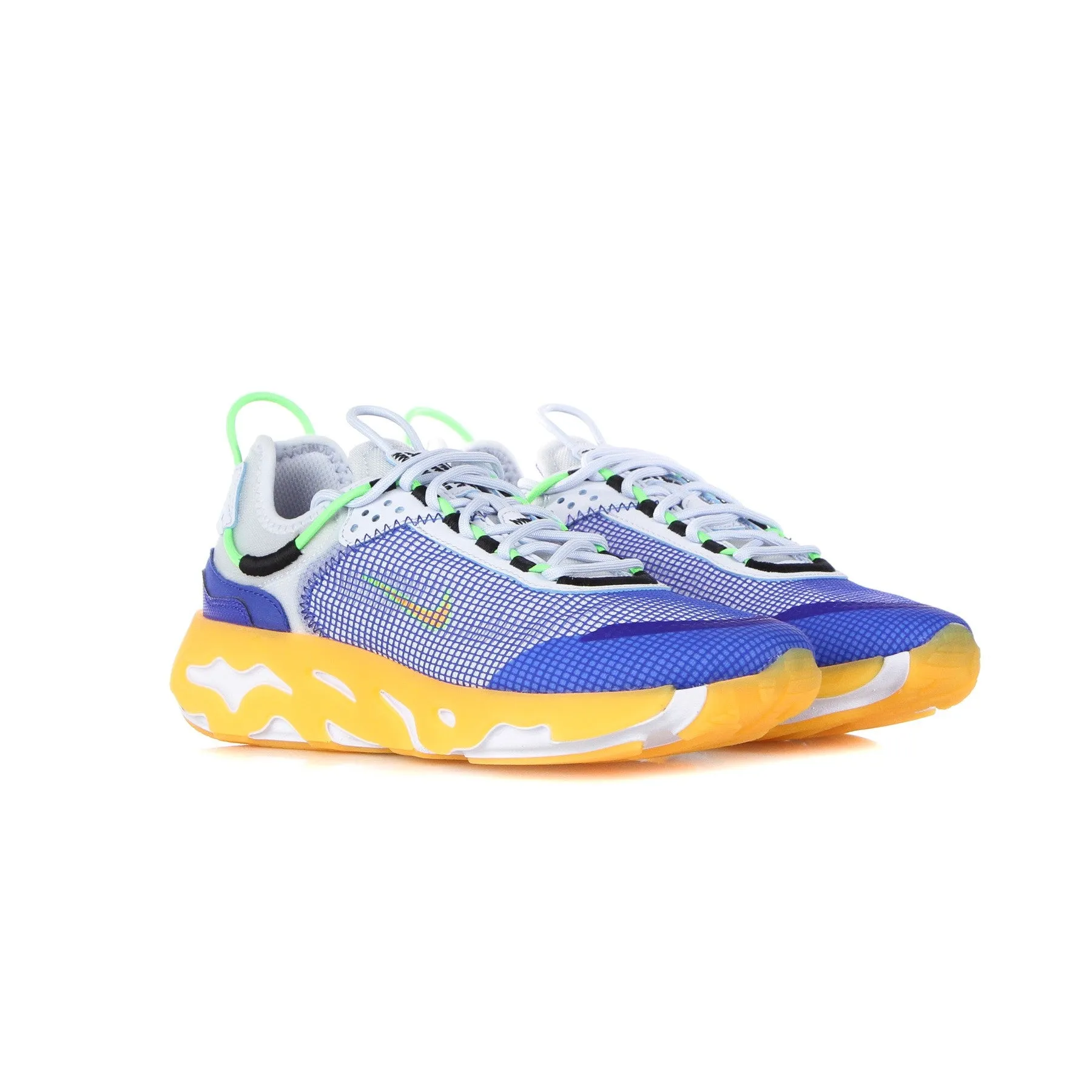 Scarpa Bassa Uomo React Live Premium Football Grey/laser Orange/hyper Royal