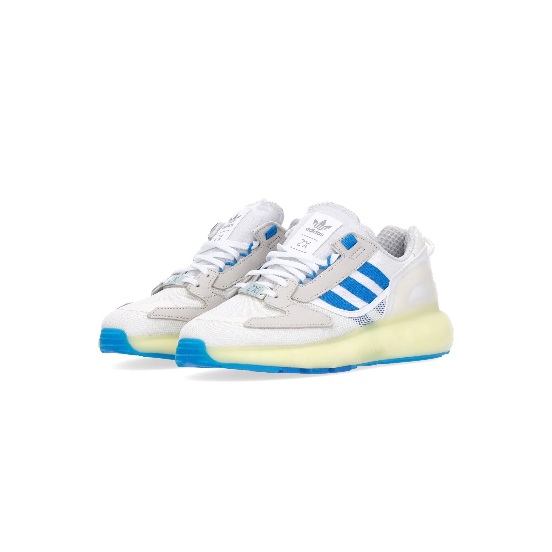 Scarpa Bassa Uomo Zx 5k Boost Cloud White/blue Rush/off White