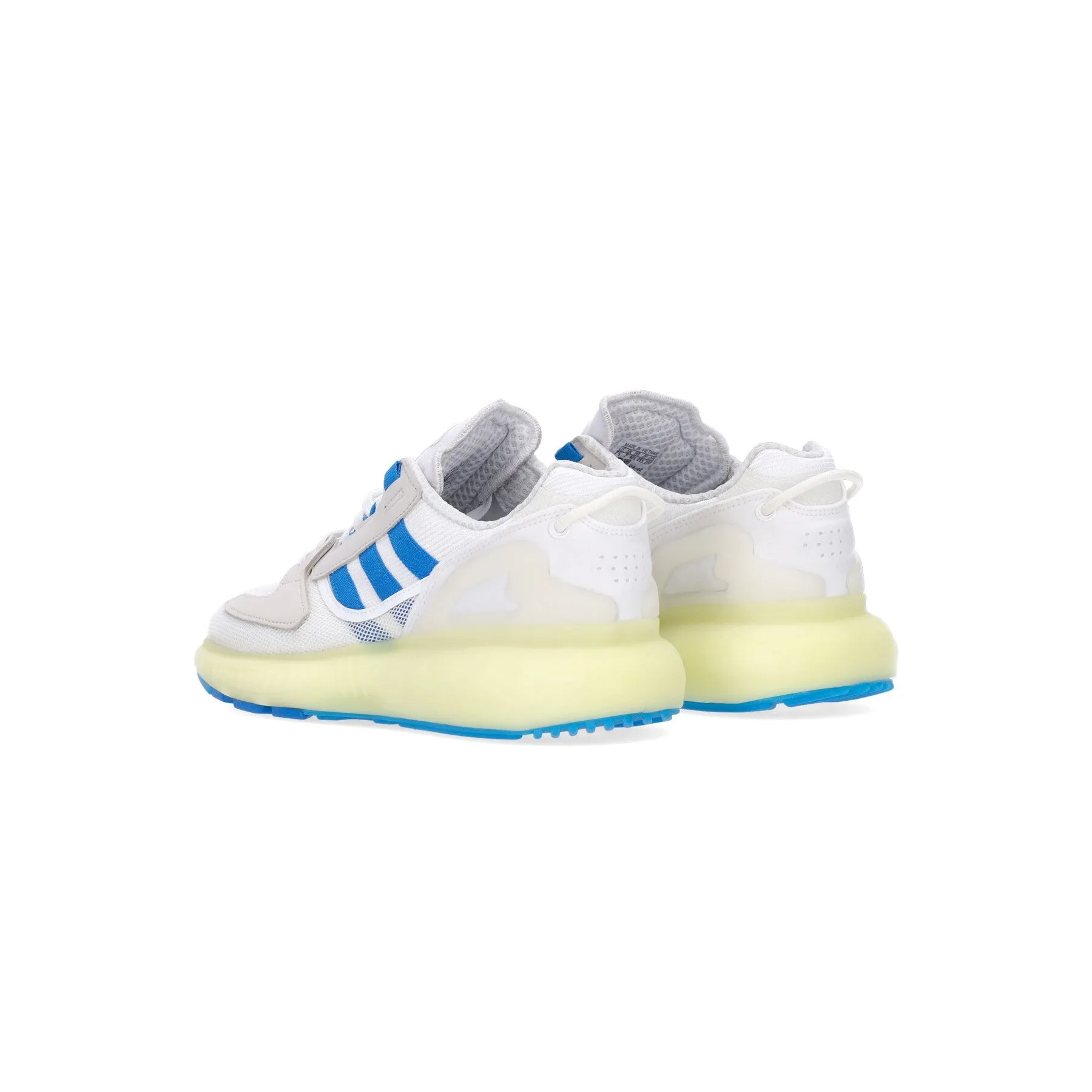Scarpa Bassa Uomo Zx 5k Boost Cloud White/blue Rush/off White
