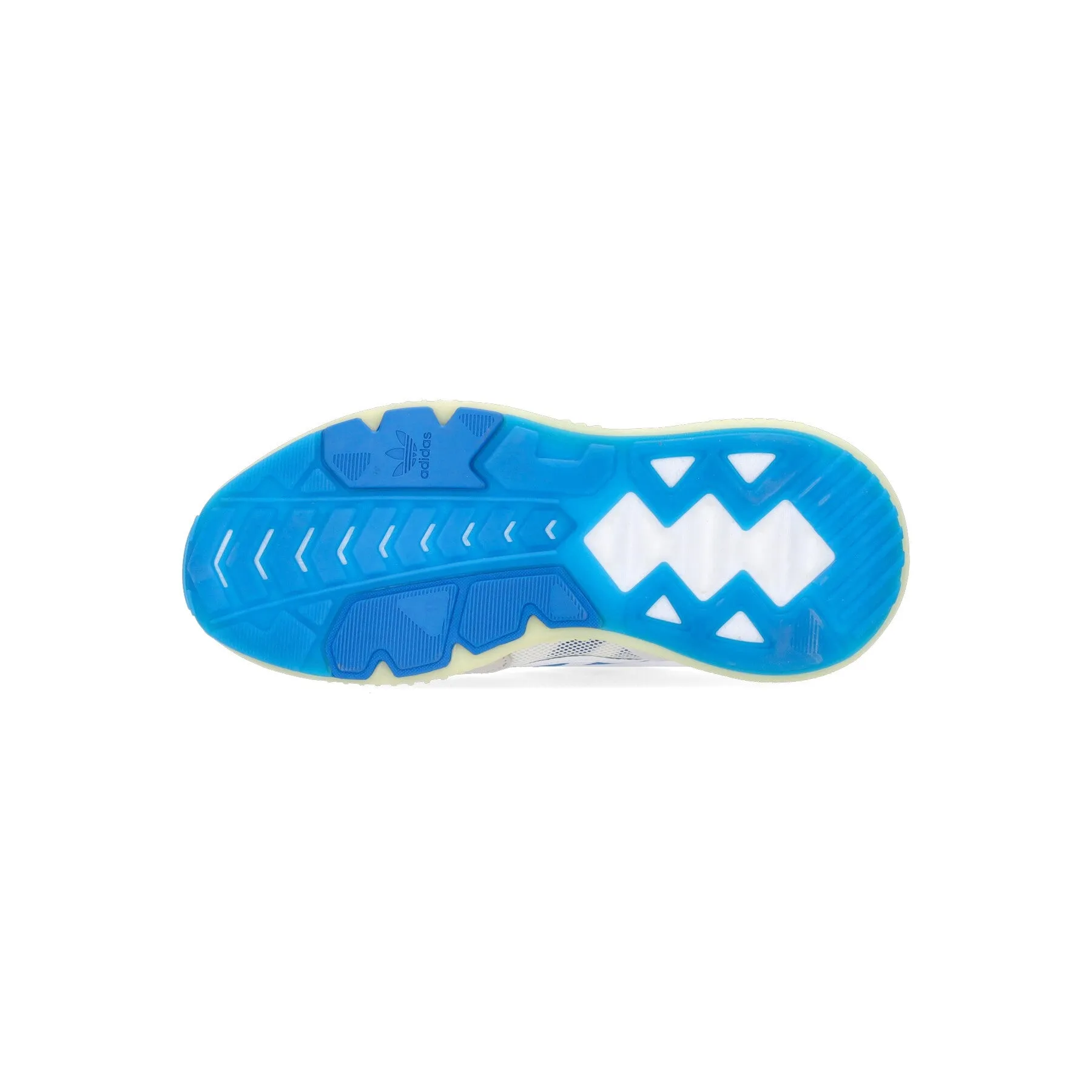 Scarpa Bassa Uomo Zx 5k Boost Cloud White/blue Rush/off White