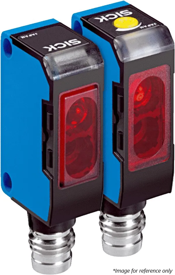 Sensore fotoelettrico Rettangolare SICK, a fascio diretto, rilevamento 0 → 4,4 m, uscita Commutazione luce/buio,
