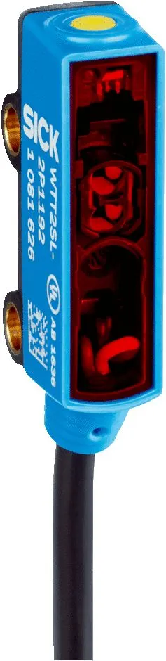 Sensore fotoelettrico Rettangolare SICK, a soppressione di sfondo, rilevamento 50 mm → 800 mm, uscita PNP