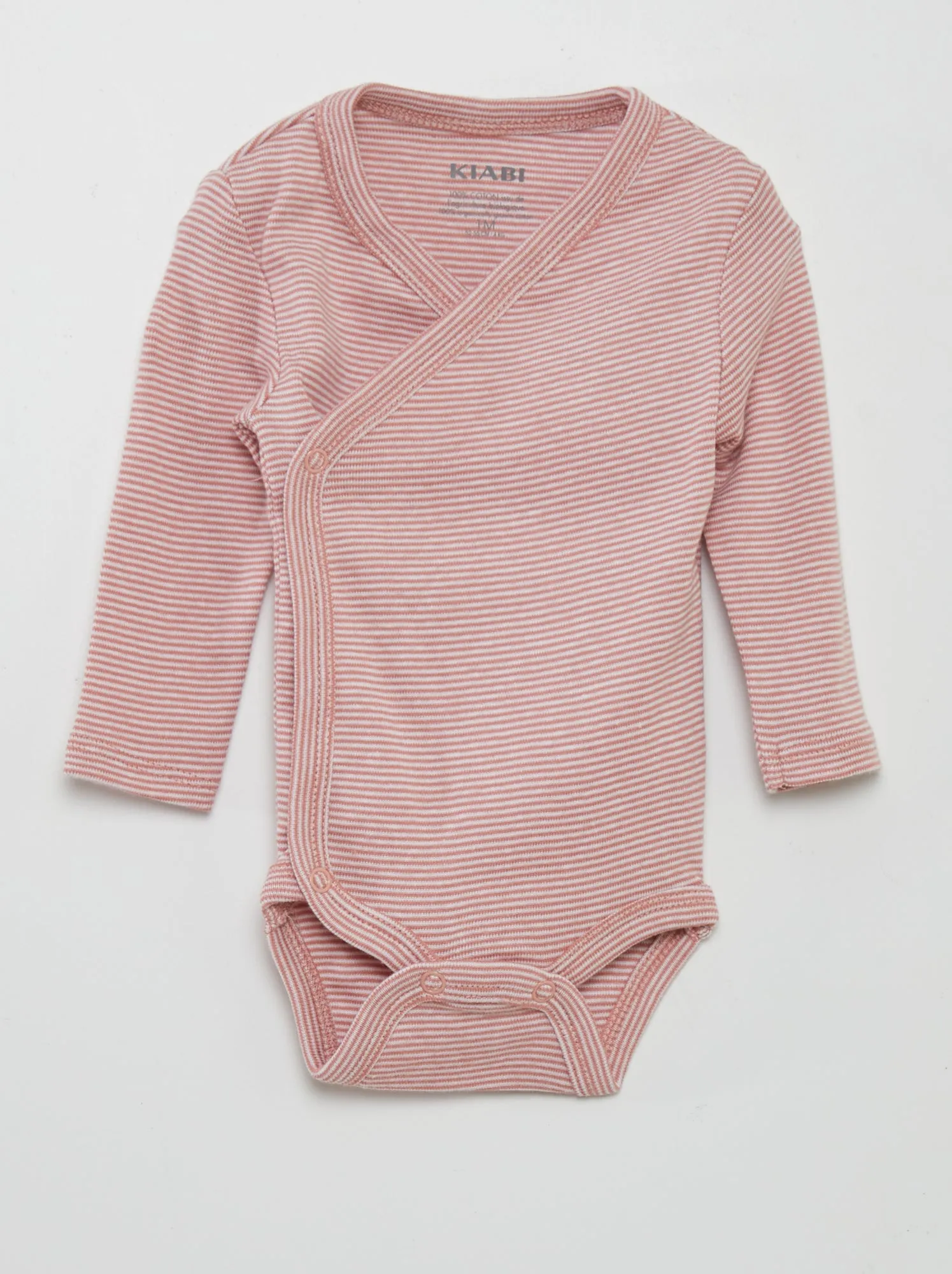 Set di 3 body in maglia a coste - 3 pezzi - ROSA