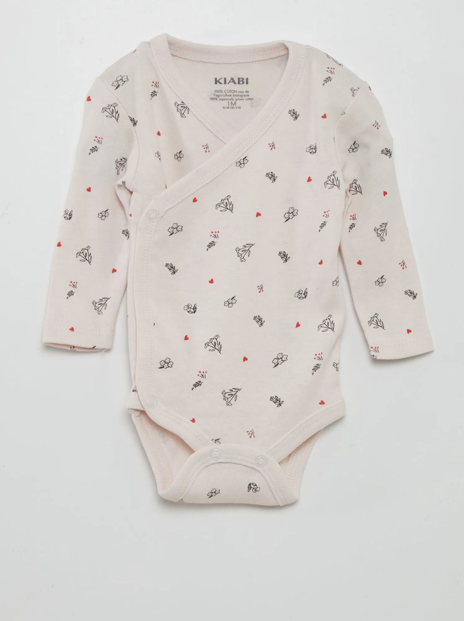 Set di 3 body in maglia a coste - 3 pezzi - ROSA
