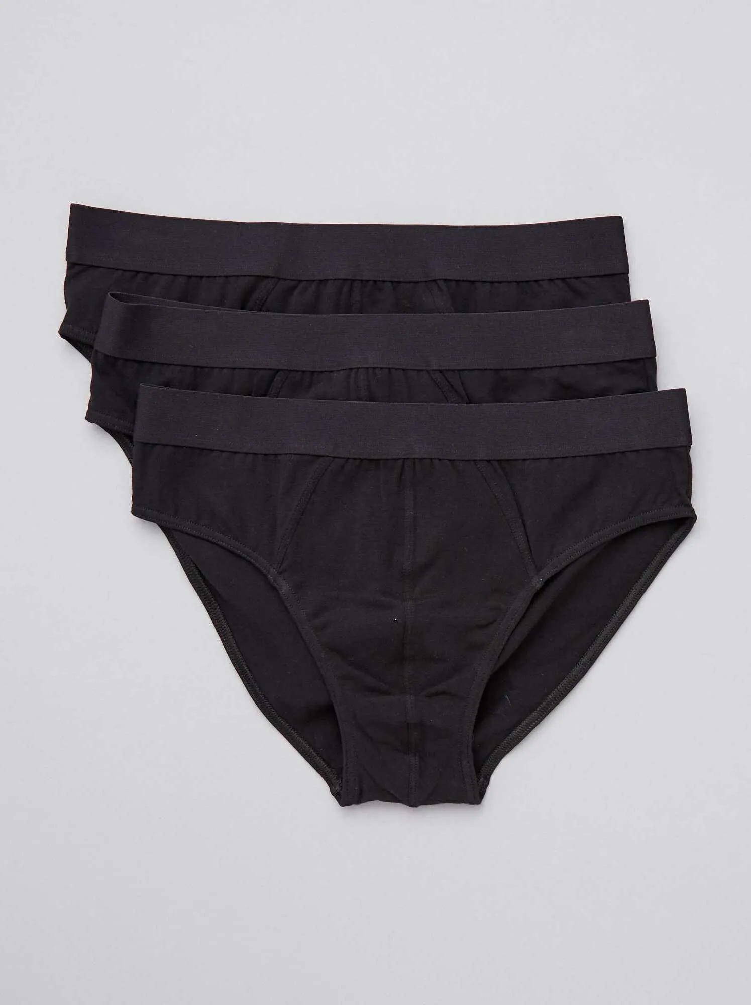 Set di 3 slip - NERO