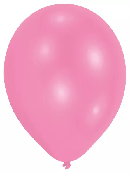 Set di 50 palloncini rosa 27,5 cm