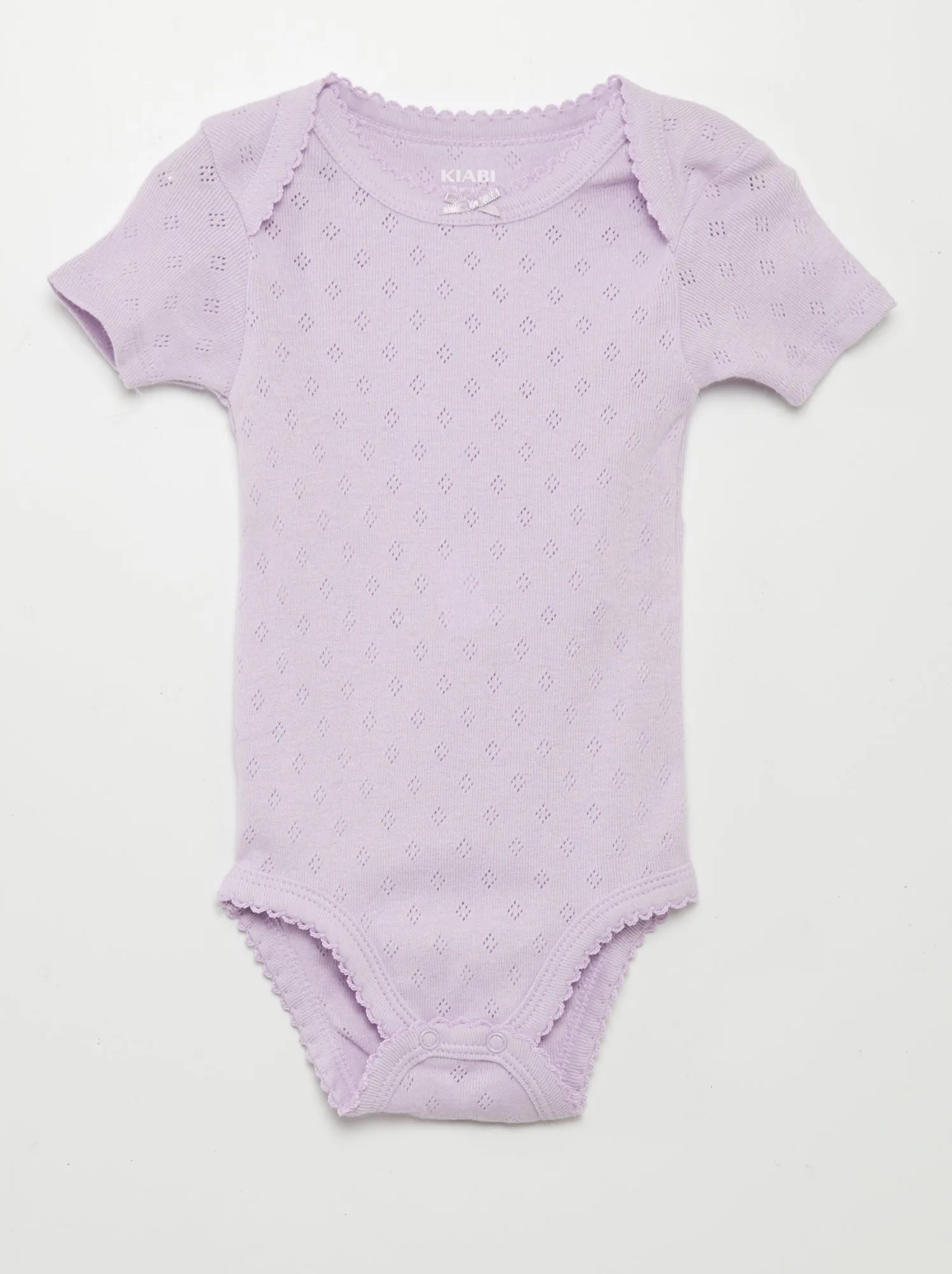 Set di body in jersey - 3 pezzi - VIOLA