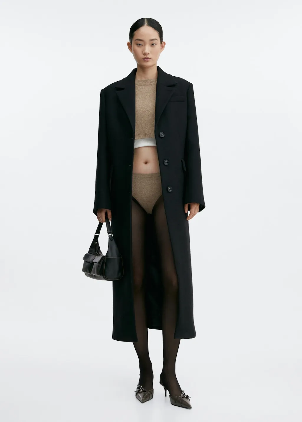 Short maglia cashmere