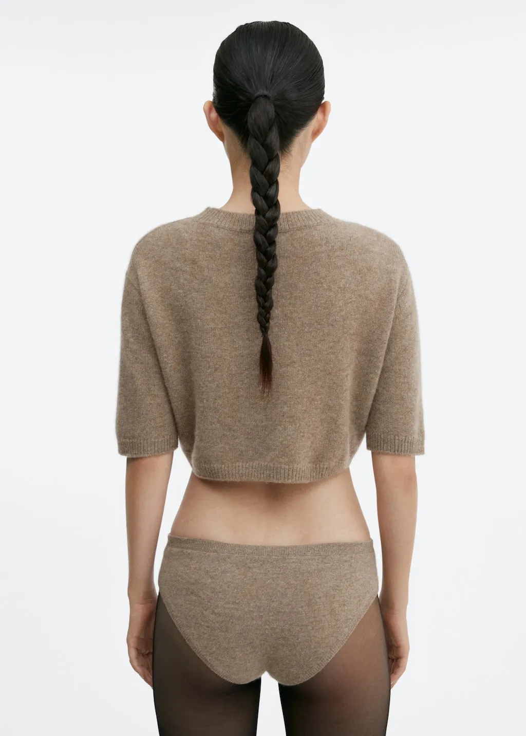 Short maglia cashmere
