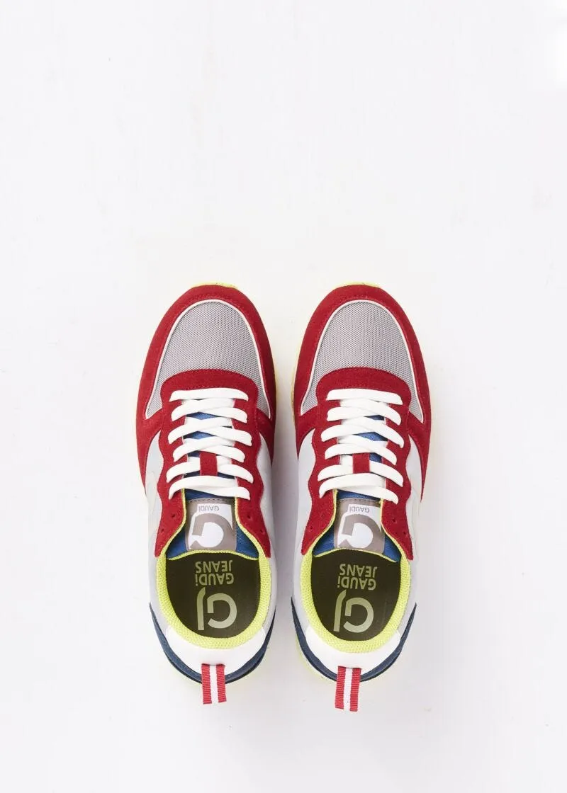 Sneaker con suola colorata