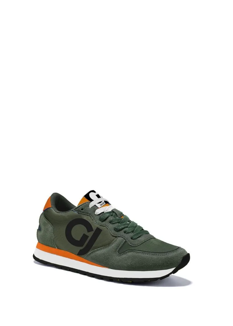 Sneaker in mix materiale