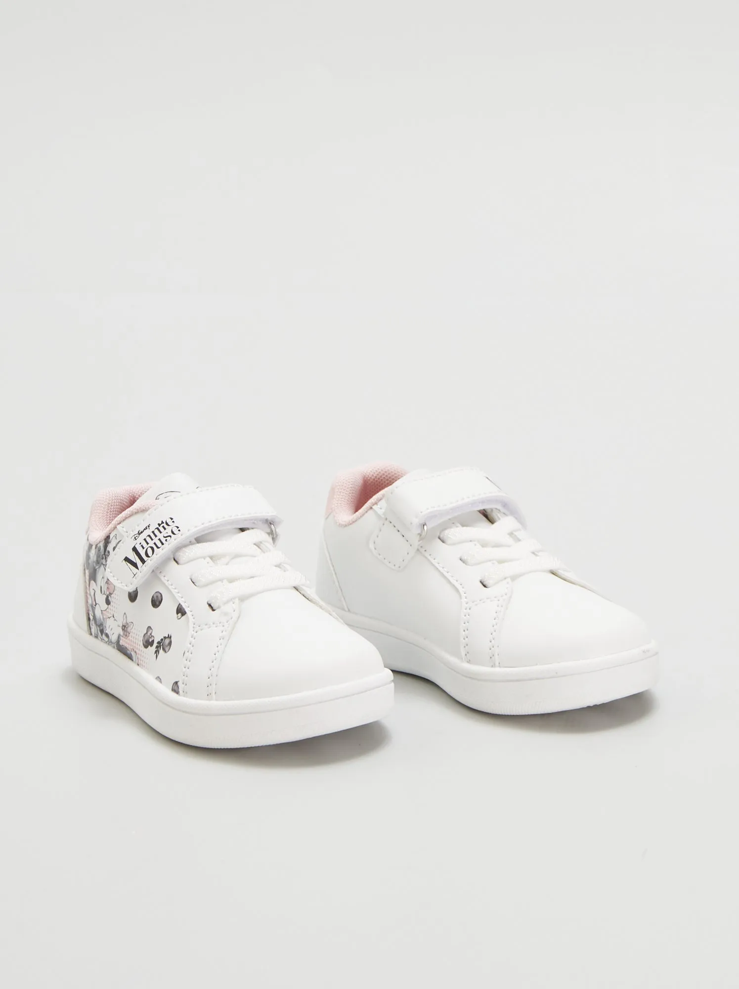 Sneakers con strappi 'Minnie' - BIANCO