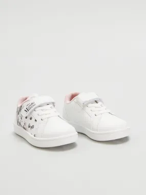 Sneakers con strappi 'Minnie' - BIANCO