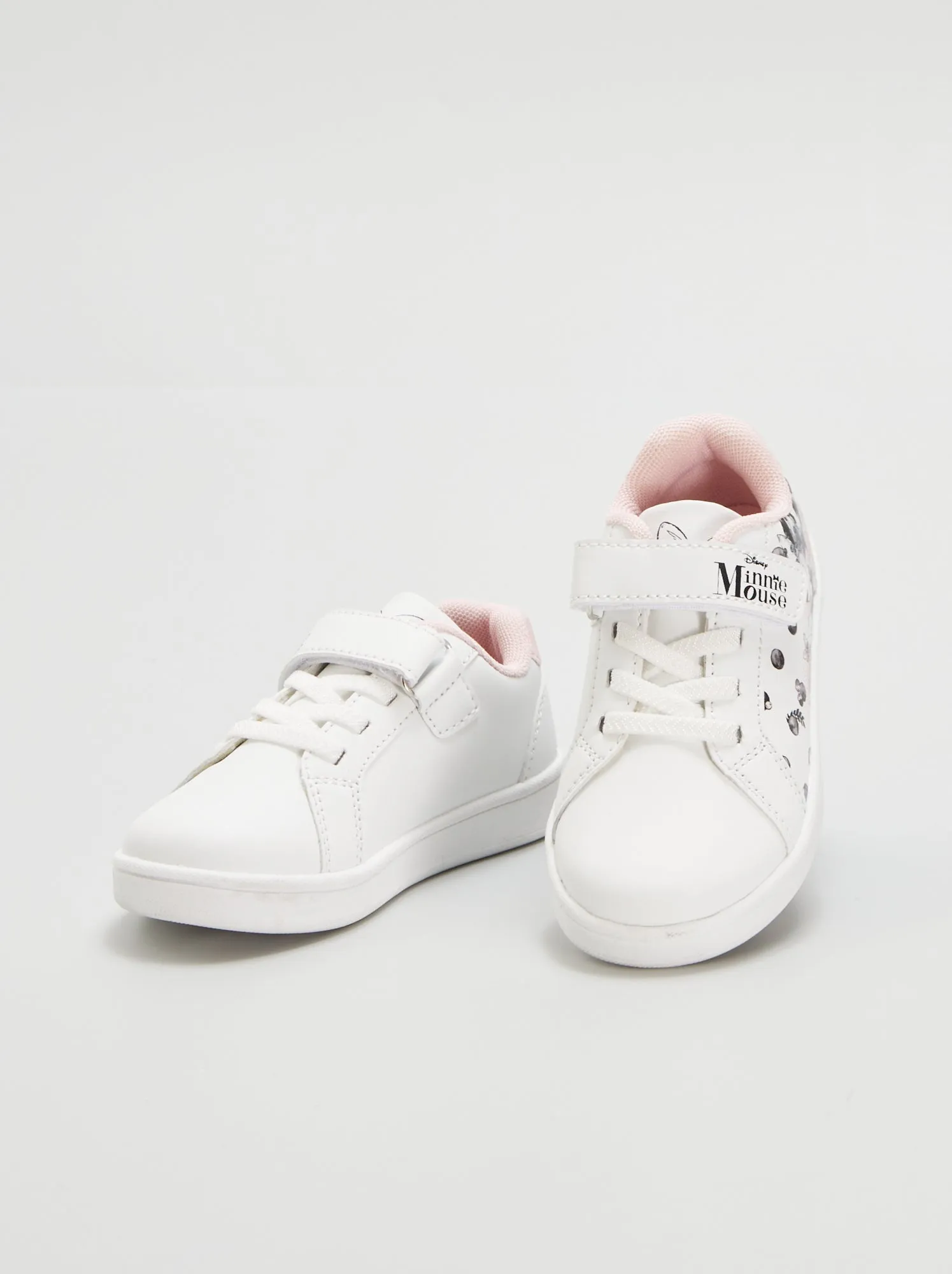 Sneakers con strappi 'Minnie' - BIANCO