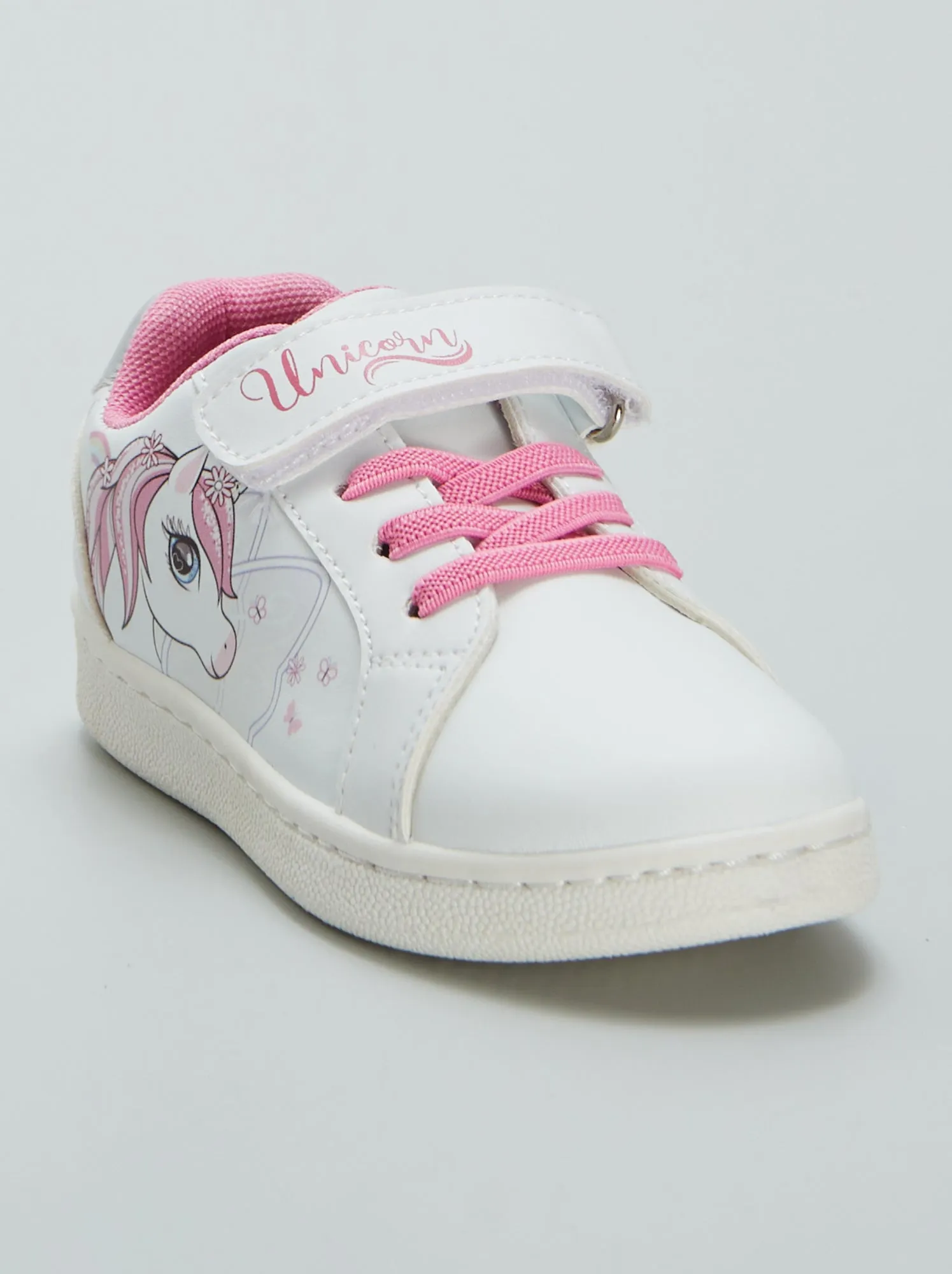 Sneakers con strappi 'unicorno' - bianco
