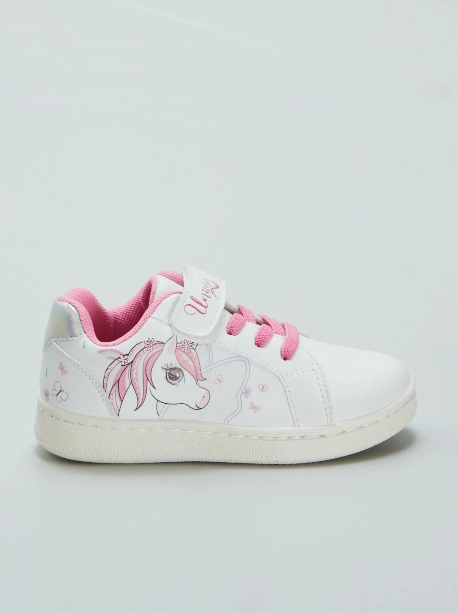 Sneakers con strappi 'unicorno' - bianco