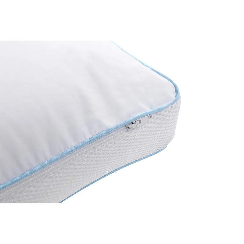 Soff.im quality Guanciale Memory Foam con rivestimento Percalle imbottito 42x72x15