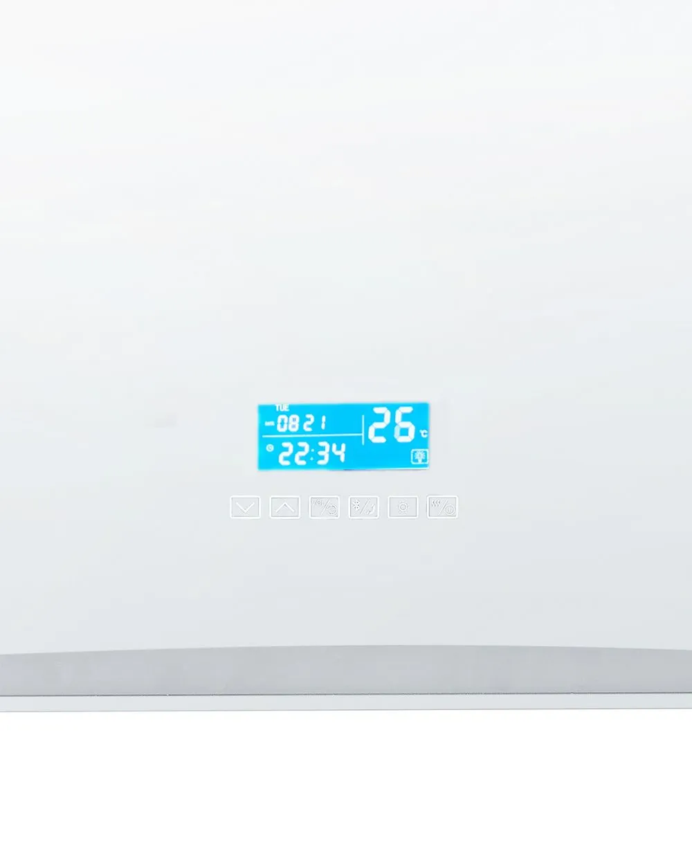 Specchio da bagno con luce LED ONLAY 100 cm 60 cm Argento