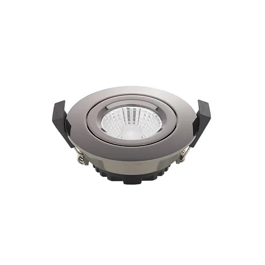 Spot LED da incasso a soffitto Diled, Ø 8,5 cm, 6 W, Dime LED, cromo
