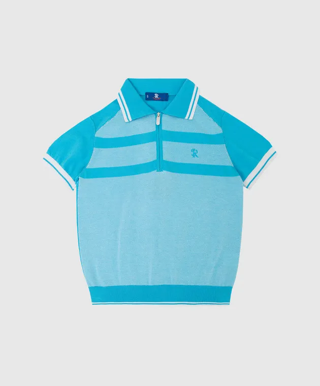 Stefano Ricci Polo per bambini con fantasia KY12004P31Y18254