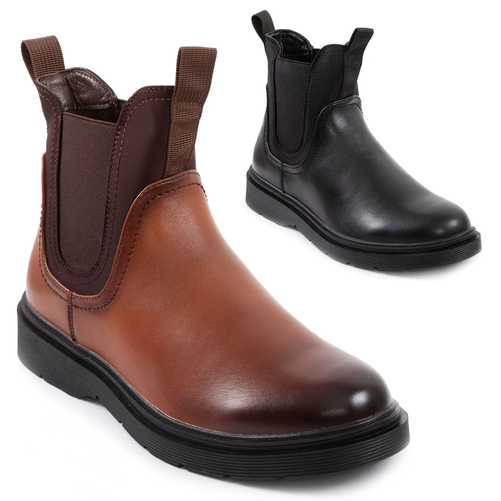 Stivaletti Uomo Scarpe Chelsea Beatles Polacchine Anfibi Eleganti Toocool Y111