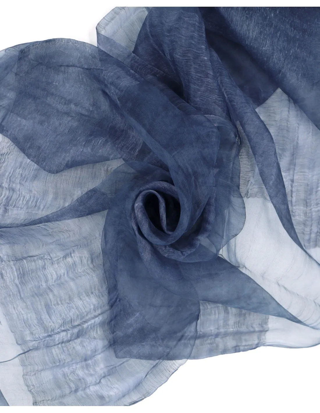 STOLA 200X80CM IN LINO E SETA "JENNY"