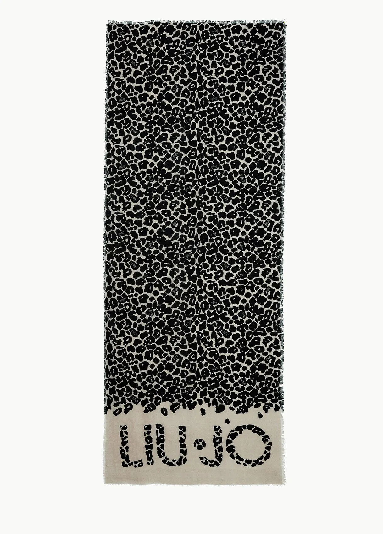 Stola con stampa animalier