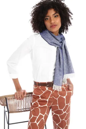 Stola in jacquard di cotone