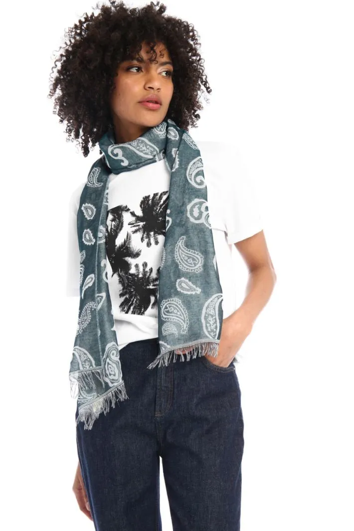 Stola in tela jacquard