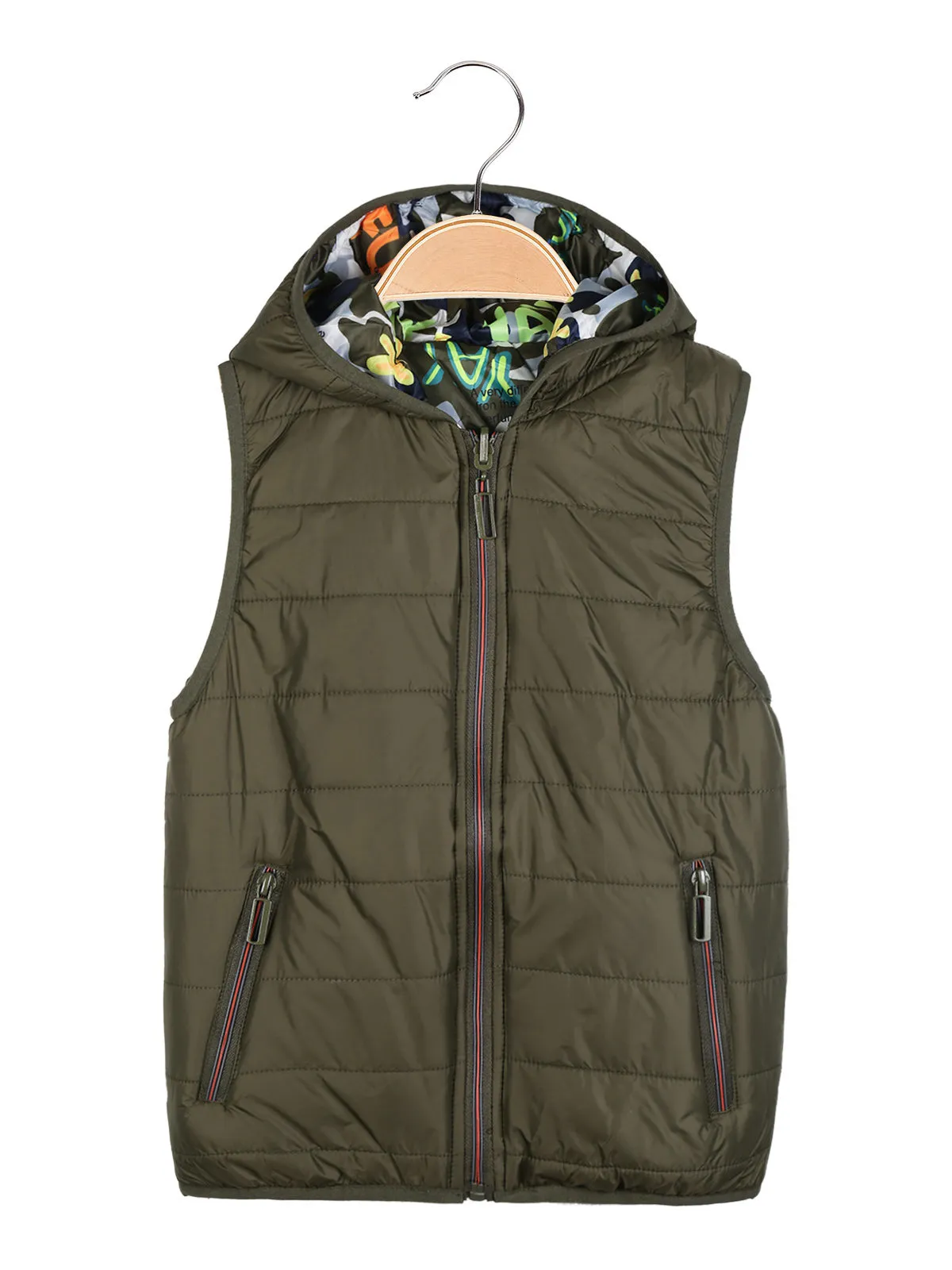 Sweet Junior Gilet matelassé réversible garçon