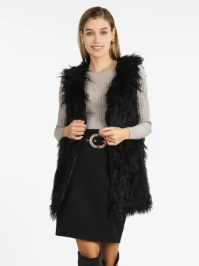 Sweet Miss Gilet fourrure femme