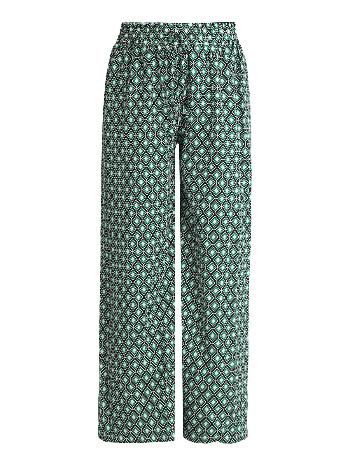 Sweet Miss Pantalon palazzo femme à motifs