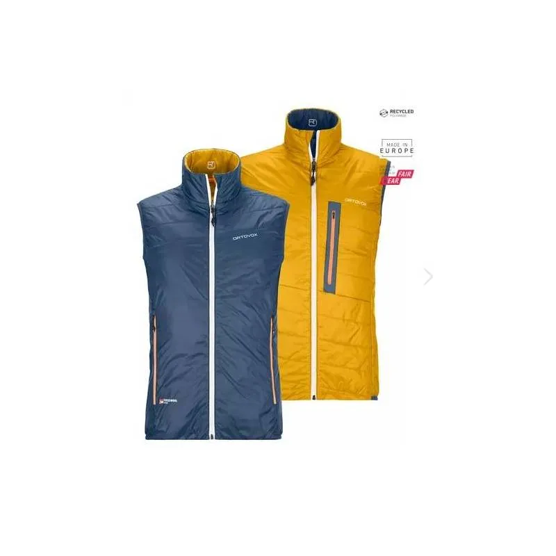SWISSWOOL PIZ CARTAS VEST M Gilet uomo